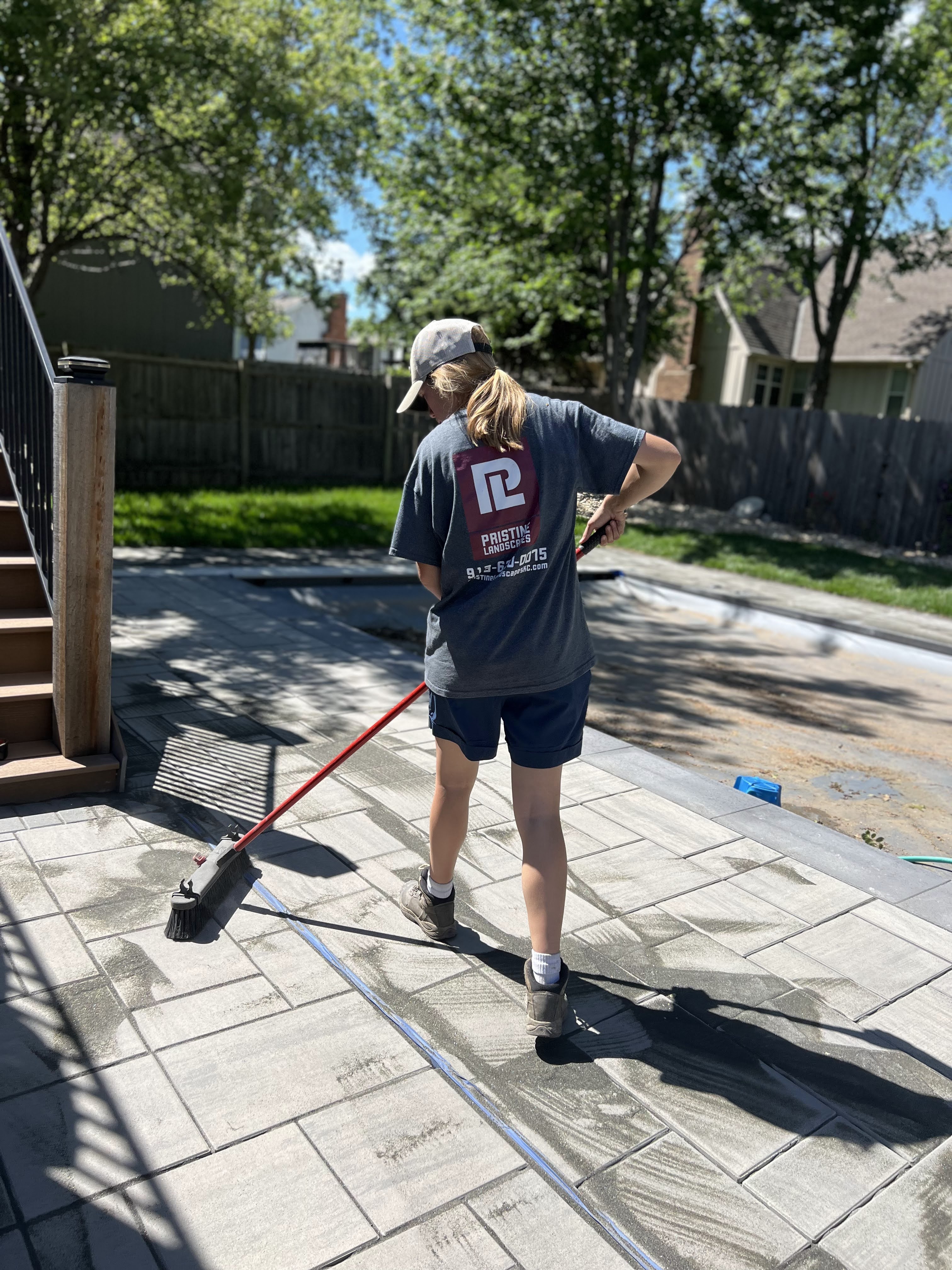 Sweeping in joint sand